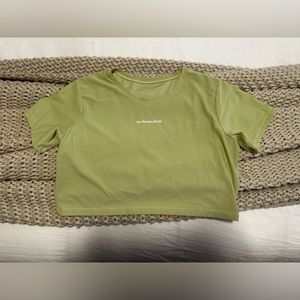 Alphalete Cropped Tee